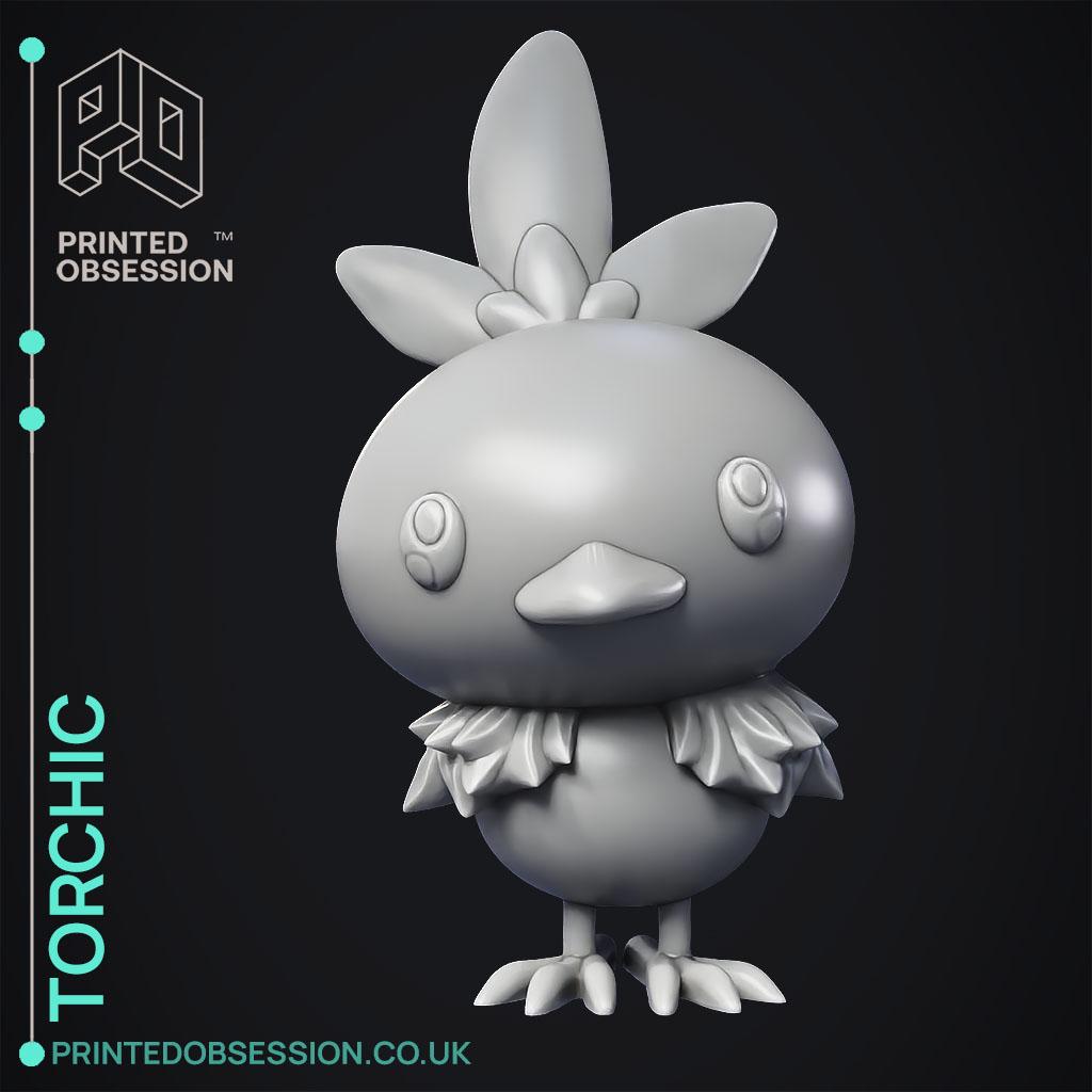 Torchic - Pokemon - Fan Art 3d model