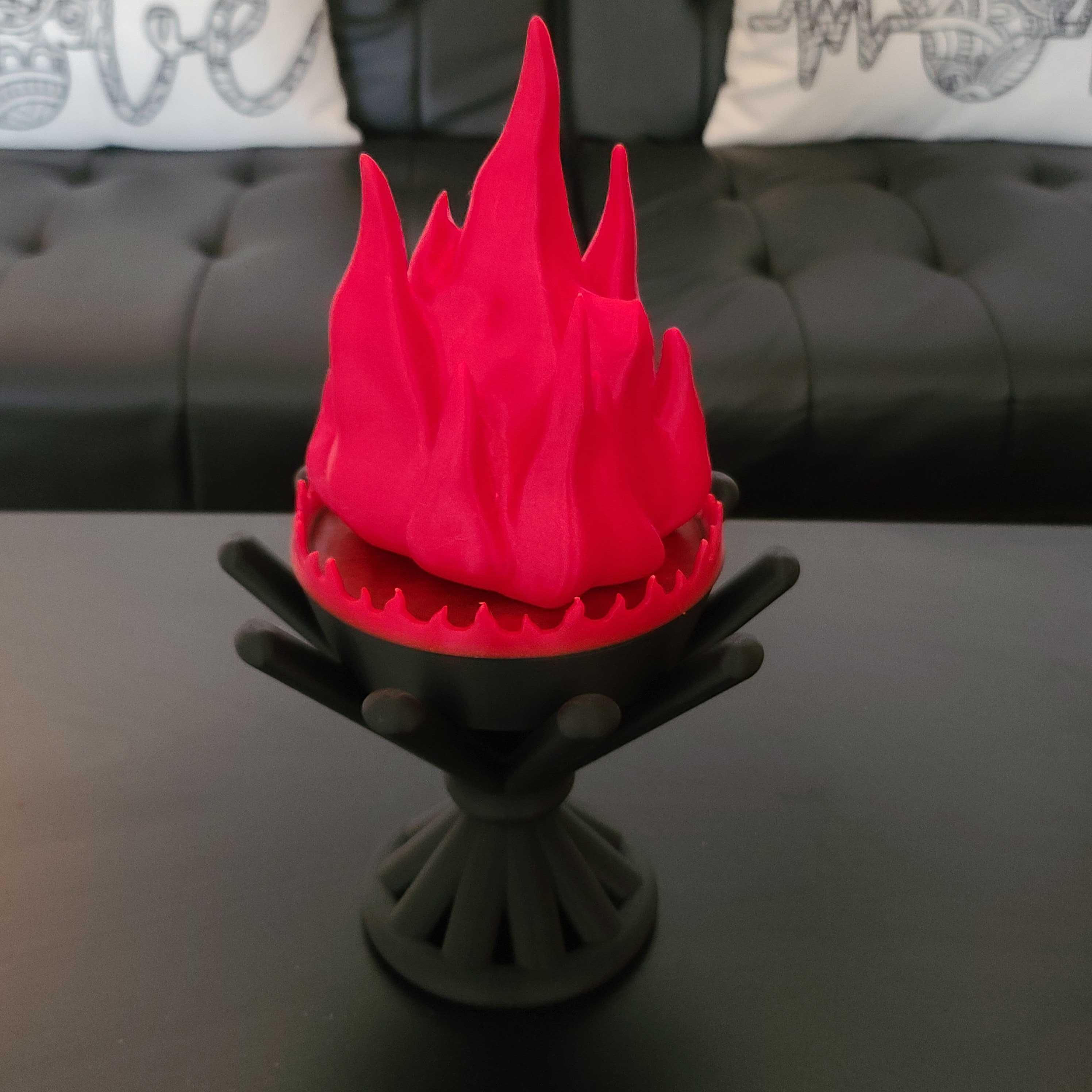 Indoor Campfire 3d model