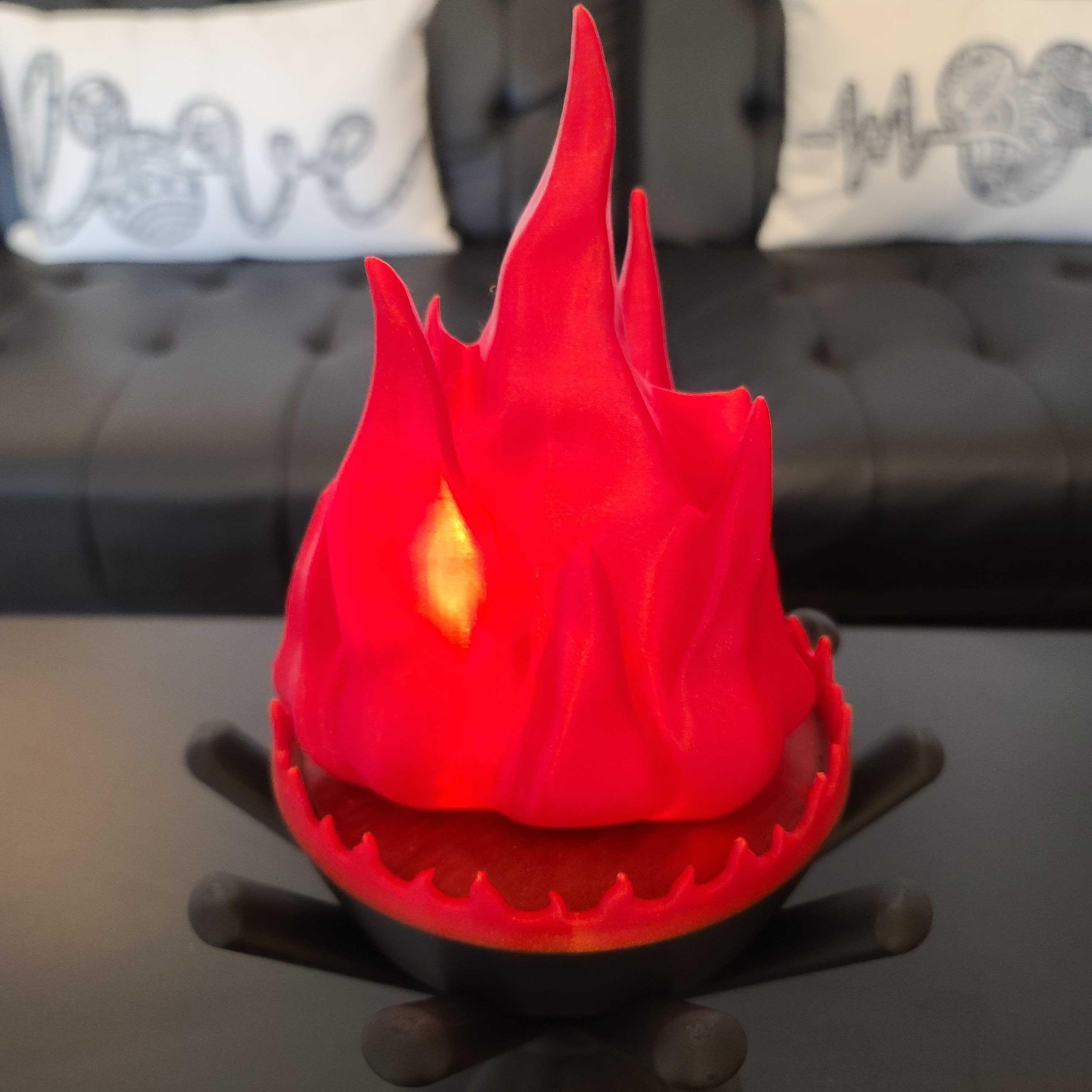 Indoor Campfire 3d model
