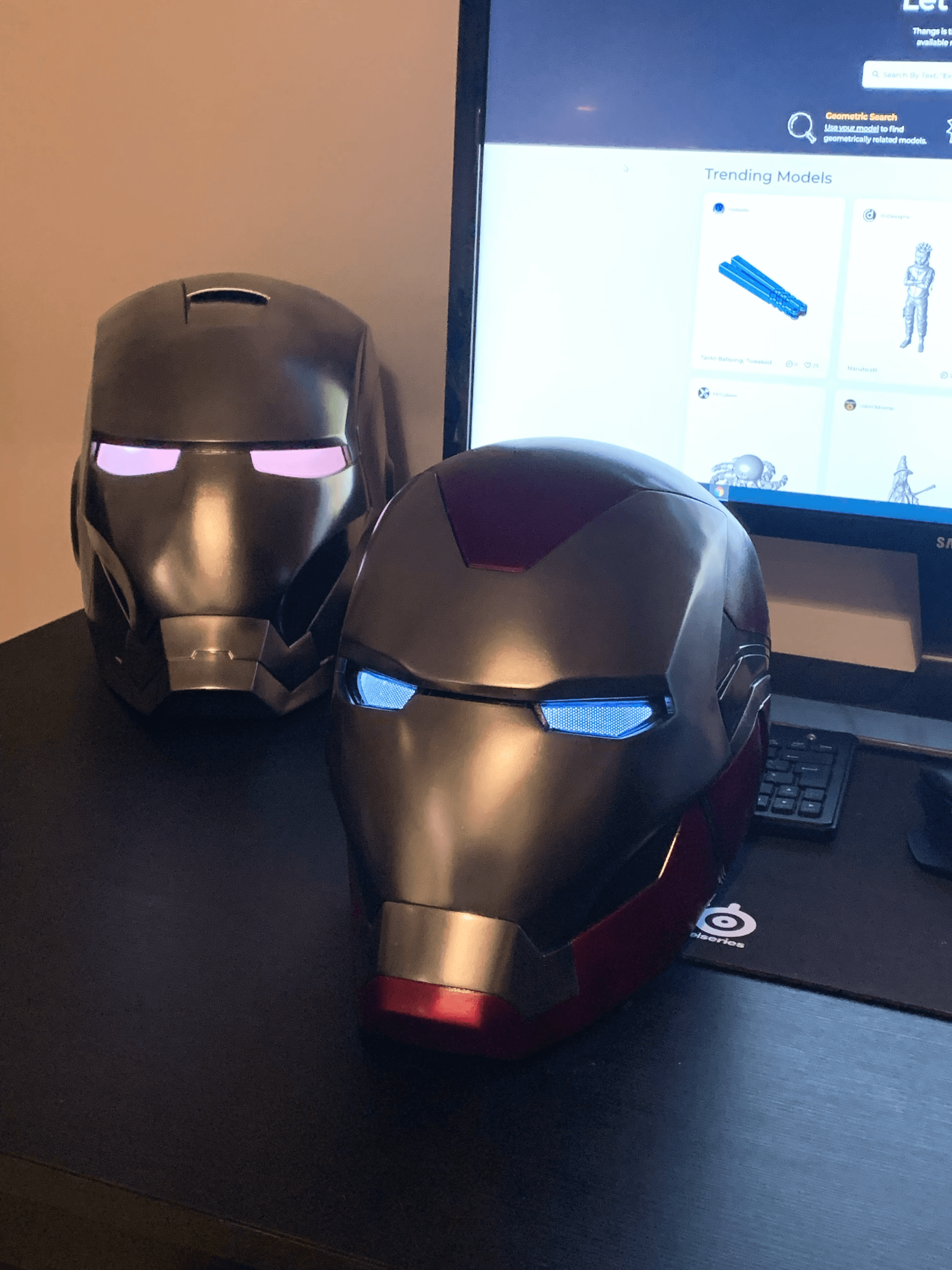 Iron Man Mark 85 - 3D printed and painted - 3d model