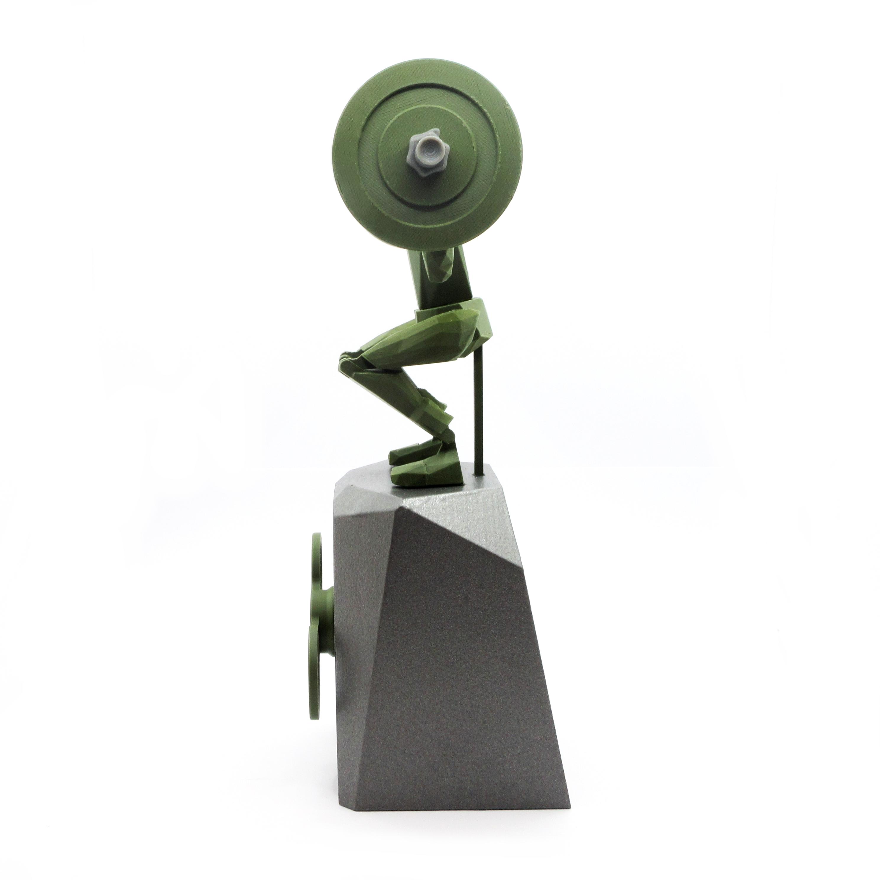 Squat Automata - Moving Sculpture 3d model