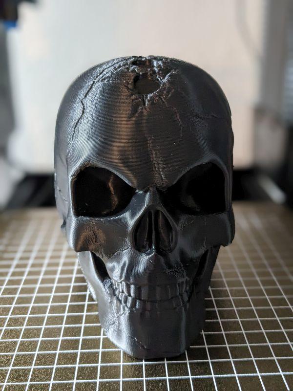 Bullet Mohawk -Punk Skull 3d model