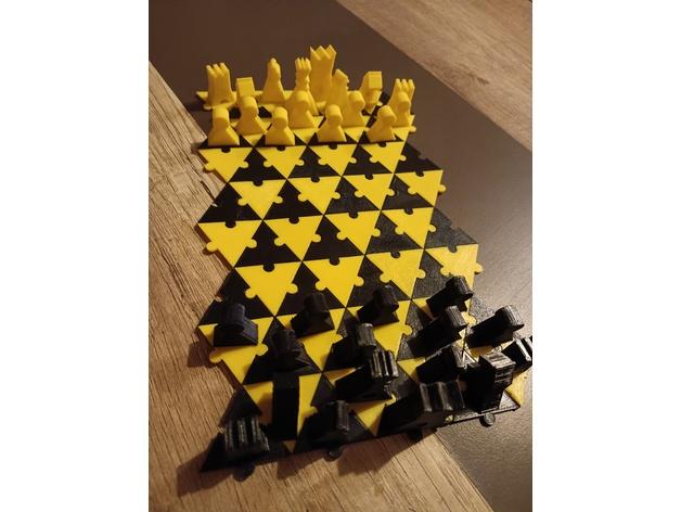 PUZZLE CHESS  3d model