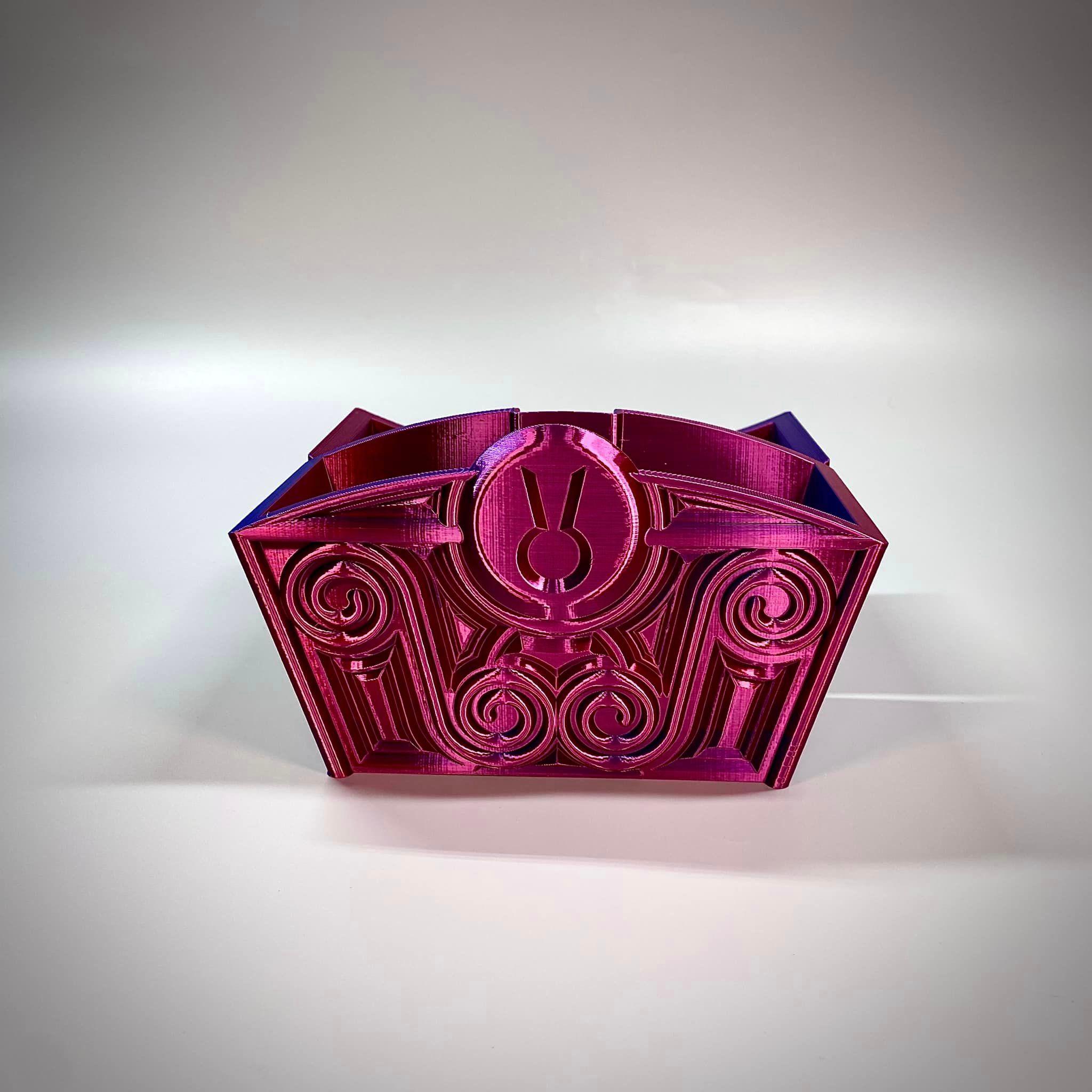 Print In Place Treasure Chest 3d model