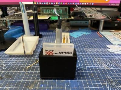 Gridfinity Deburring Tool Kit Holder 3d model