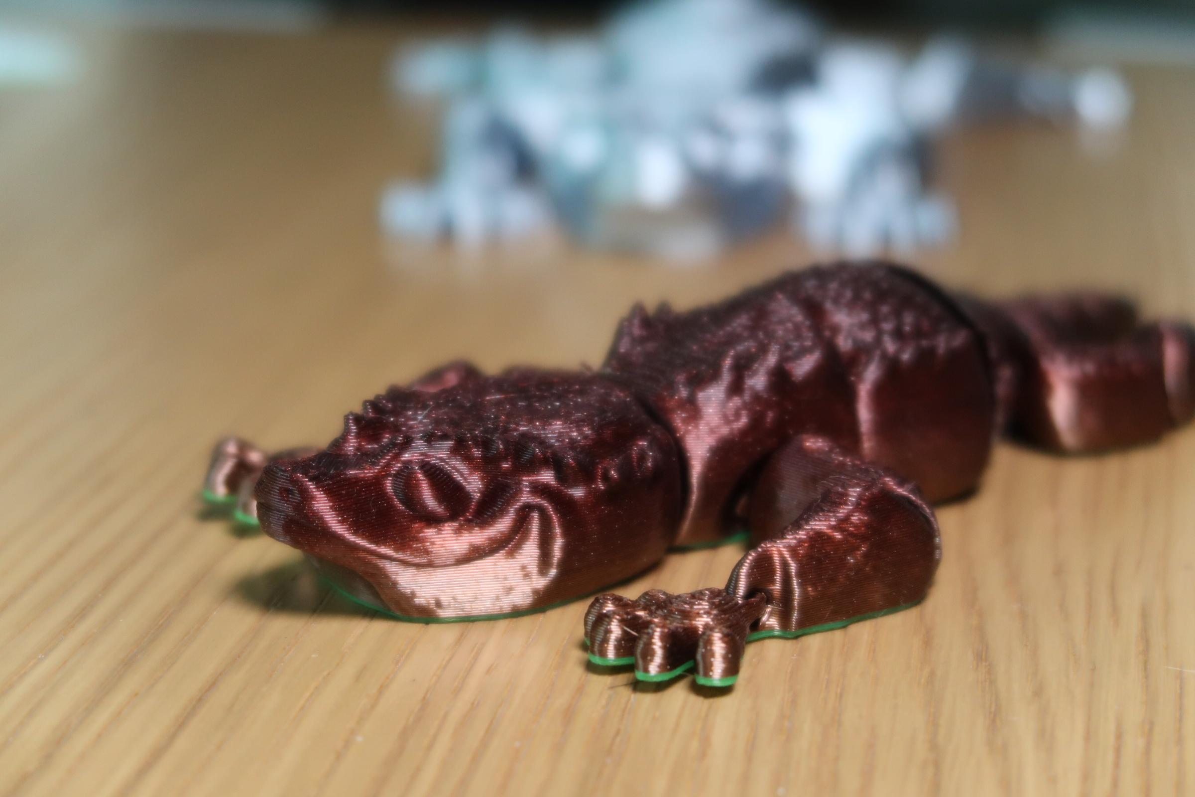 Flexi Spikey Lizard 3d model
