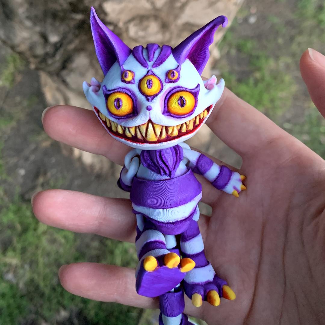 Creepy Cat 3d model