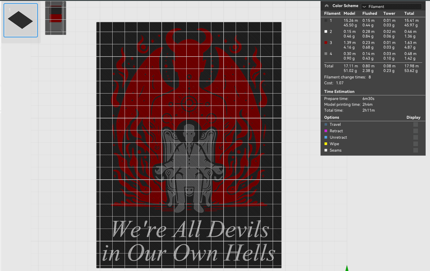 We're All Devils in Our Own Hells 3d model