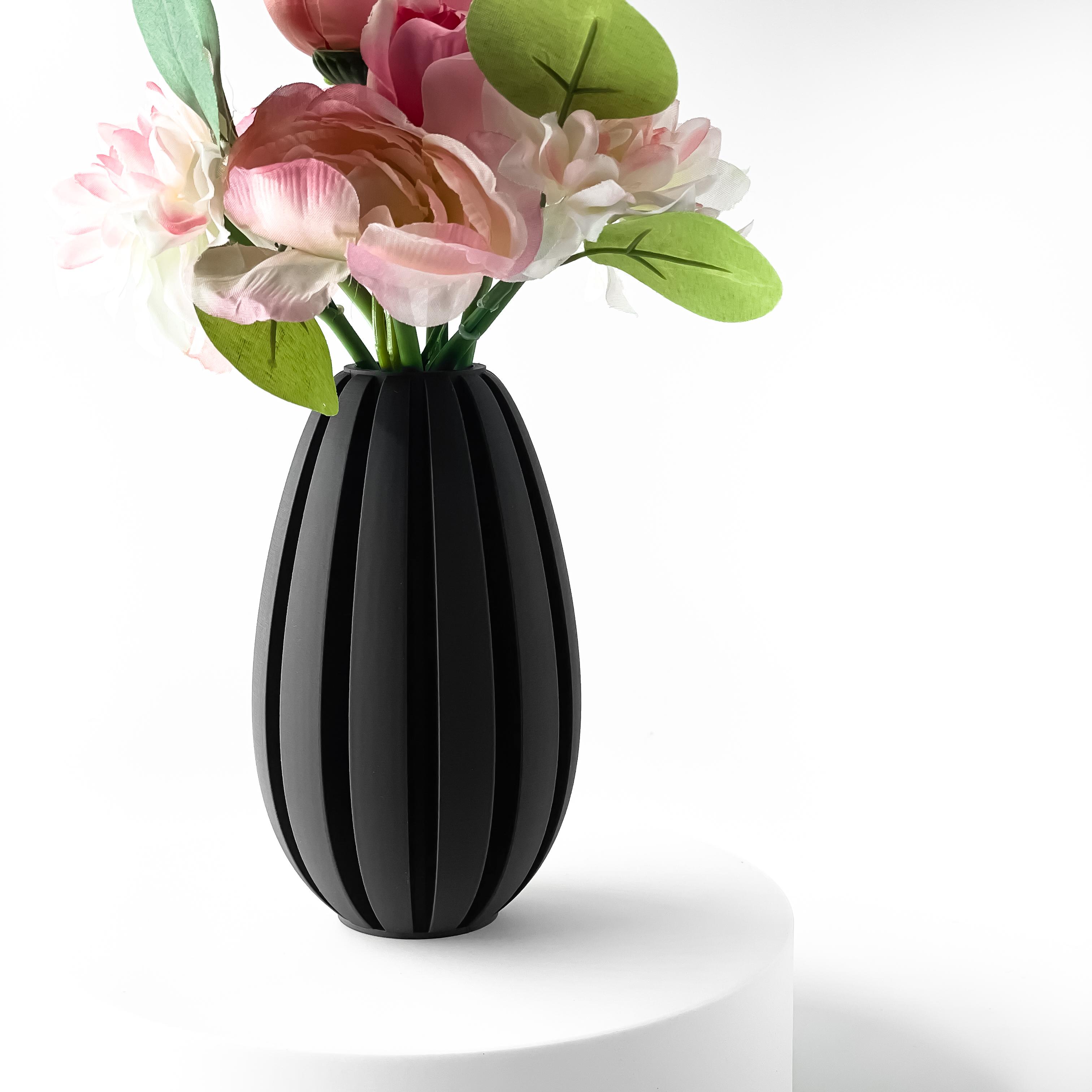 The Gani Vase, Modern and Unique Home Decor for Dried and Flower Arrangements  | STL File 3d model