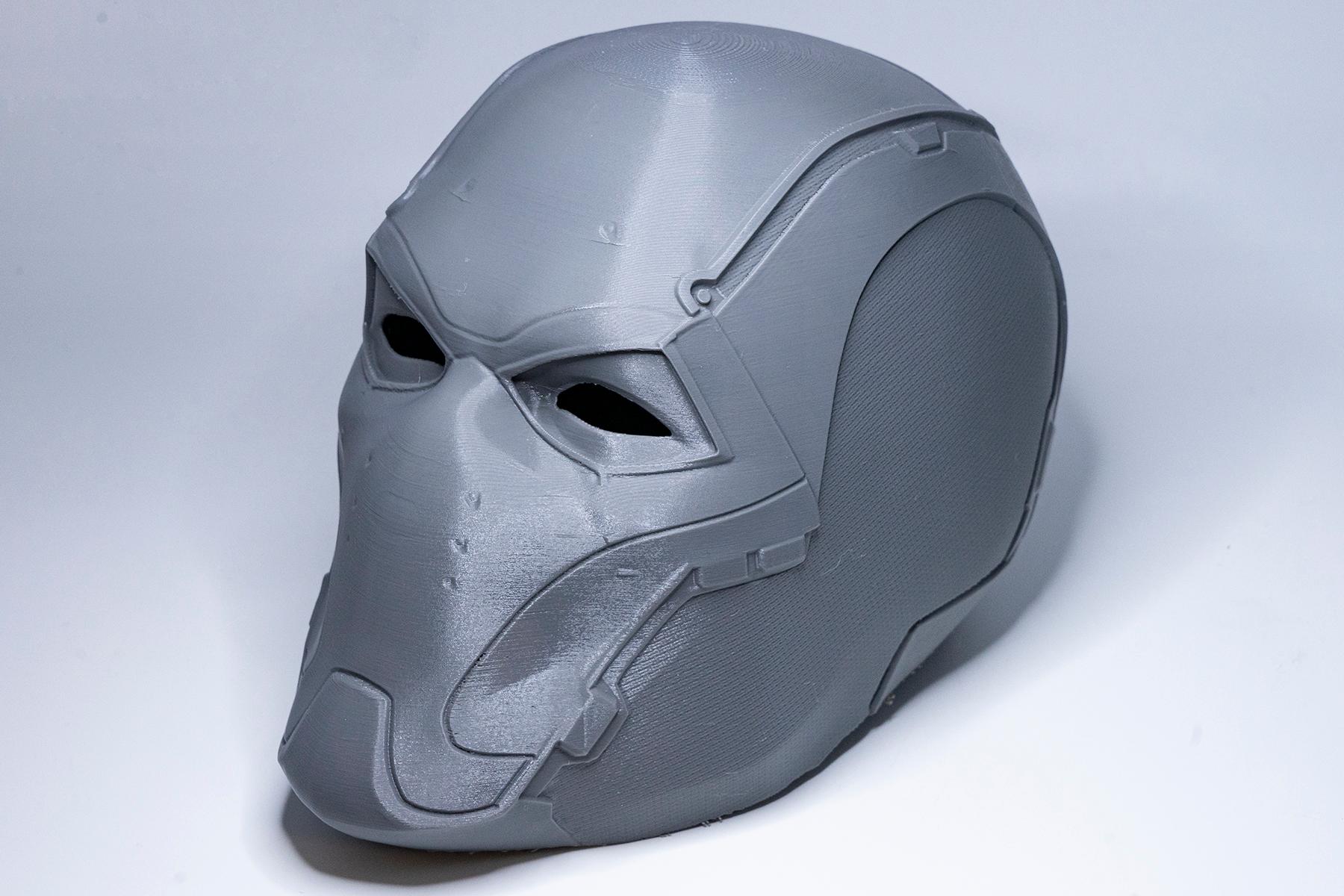 Red Hood Gotham Knights Helmet mask 3d model