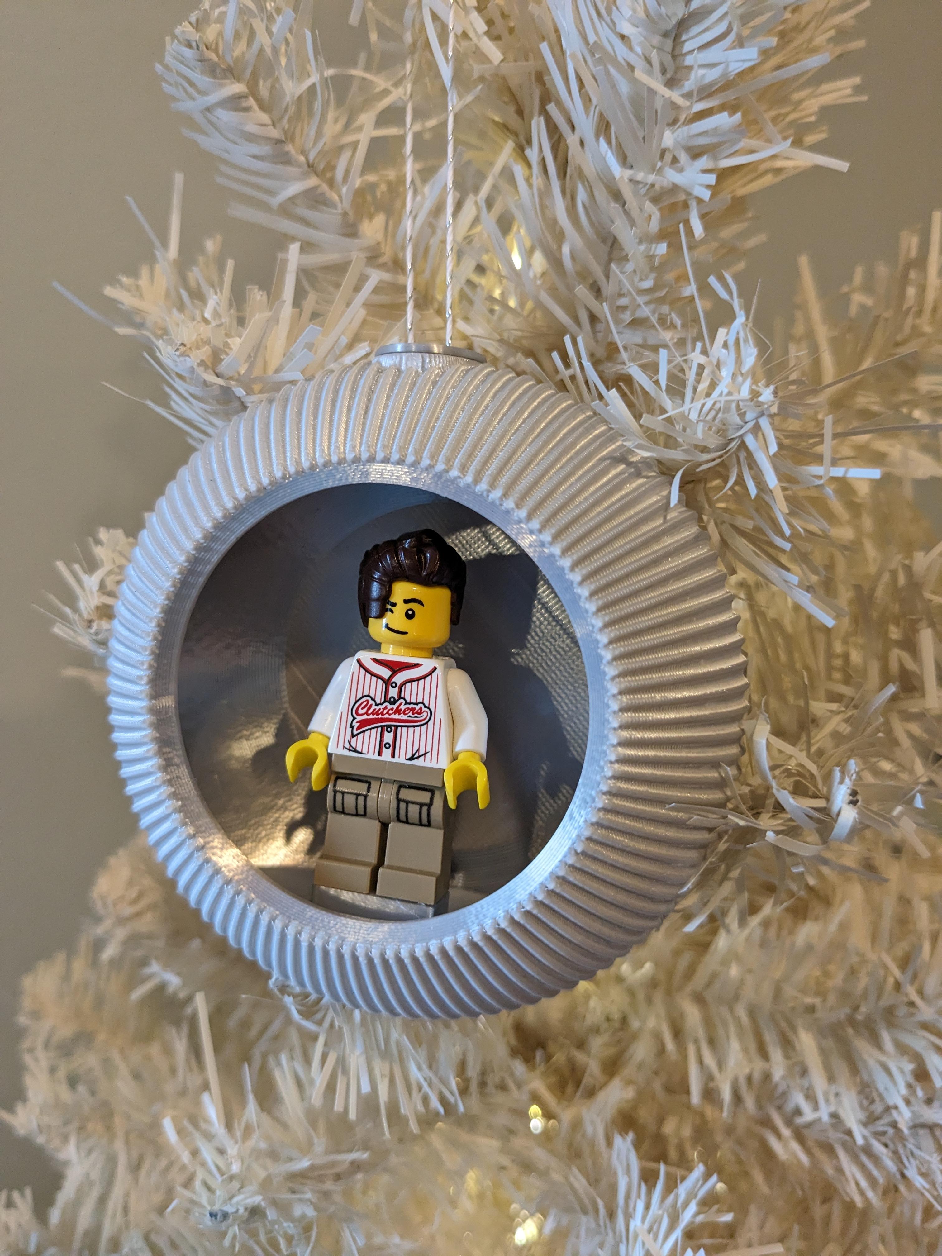 Lego Minifig Display Ornament 3d model