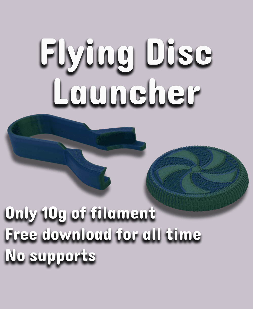 Flying Disc Launcher 3d model