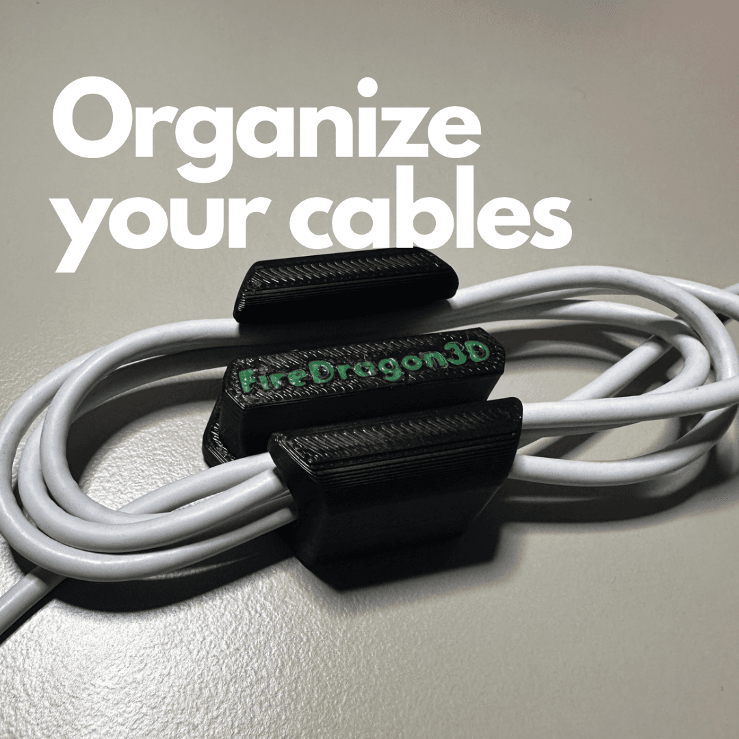 HexaCable Organizer: The Perfect Solution for Taming Cable Chaos 3d model