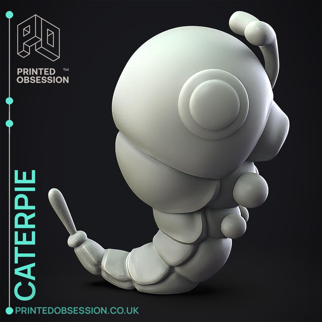 Caterpie - Pokemon - Fan Art 3d model