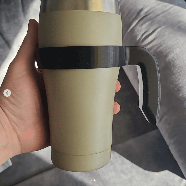 Bass Pro Shops Can Handle (mug with bottle opener) 3d model