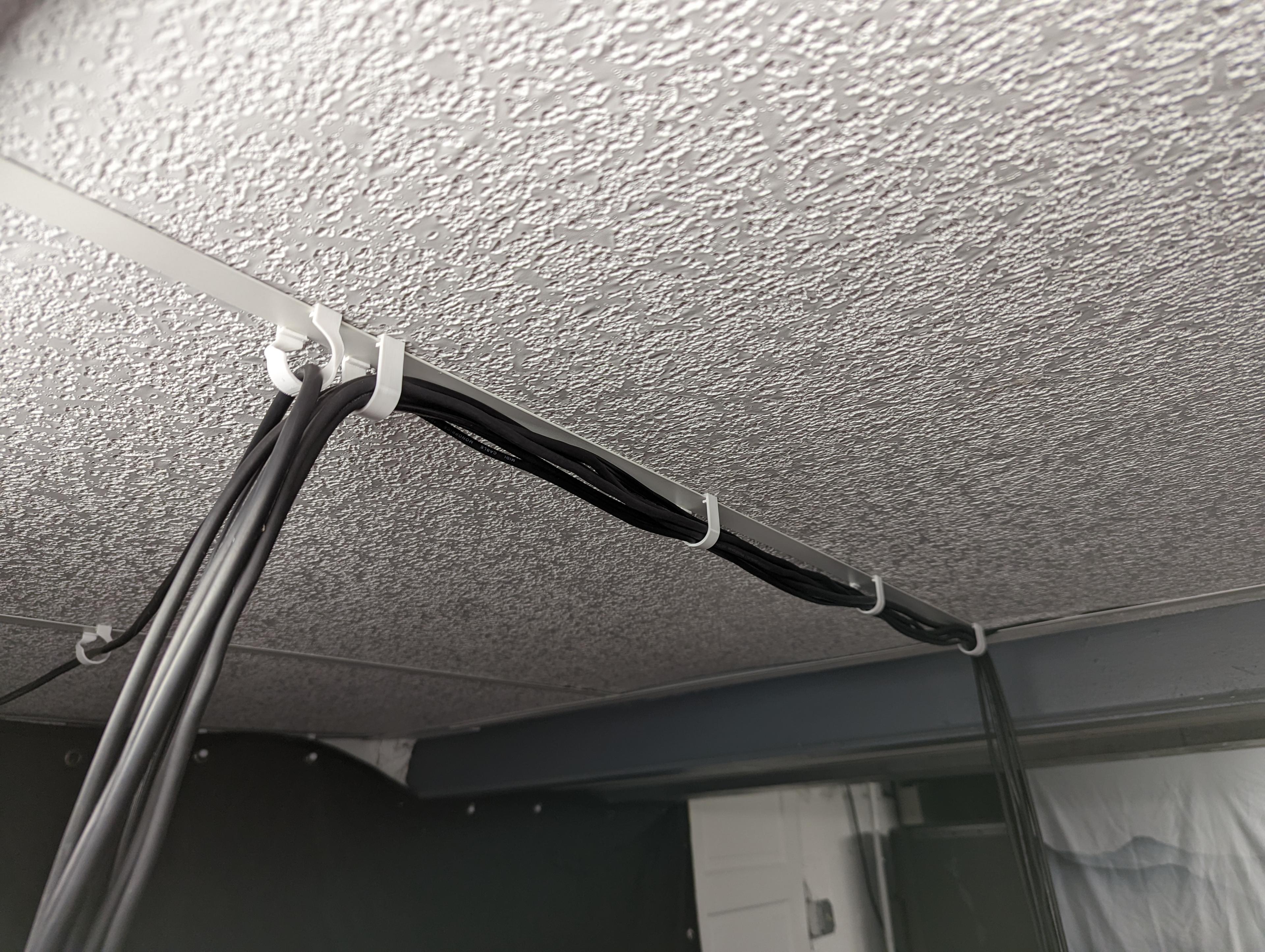 Drop ceiling panel clips 3d model