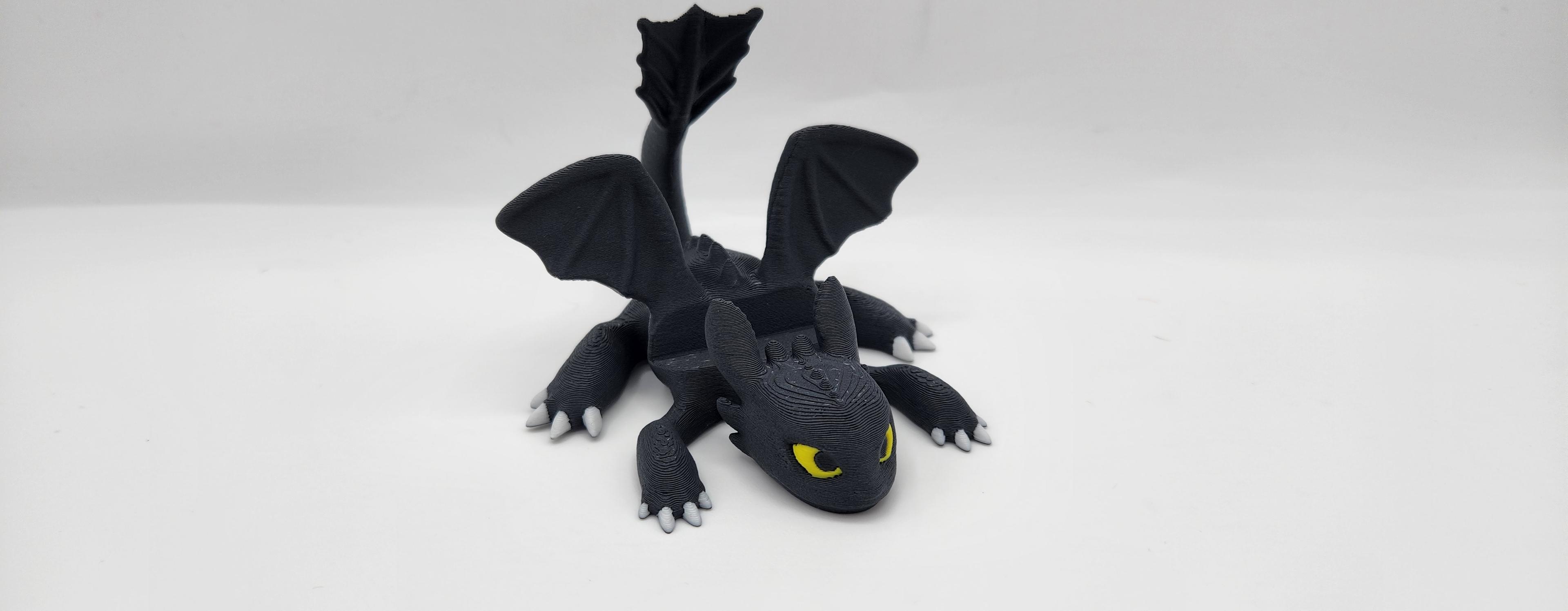 TOOTHLESS PHONE STAND 3d model
