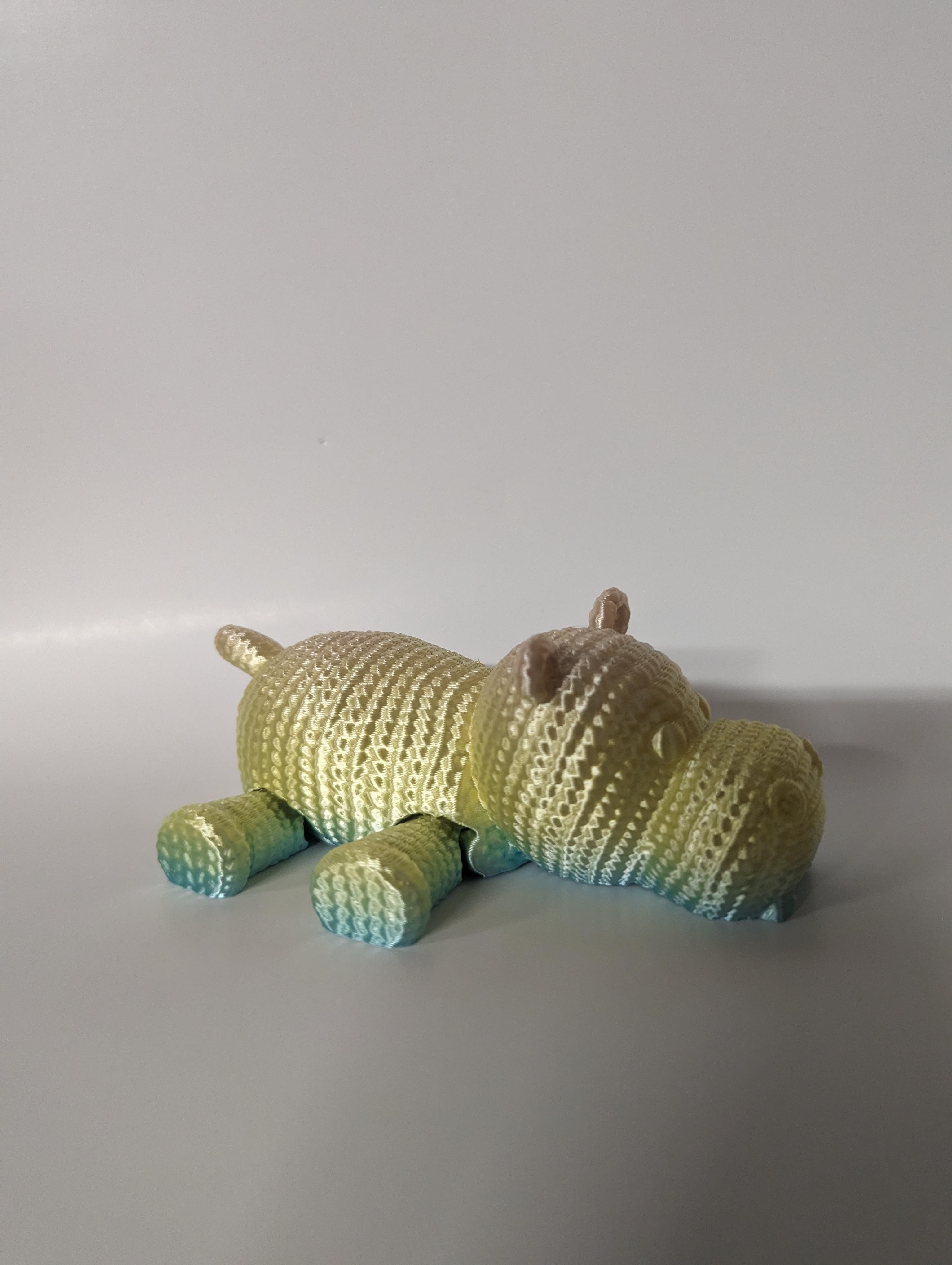 Crochet Hippo 3d model