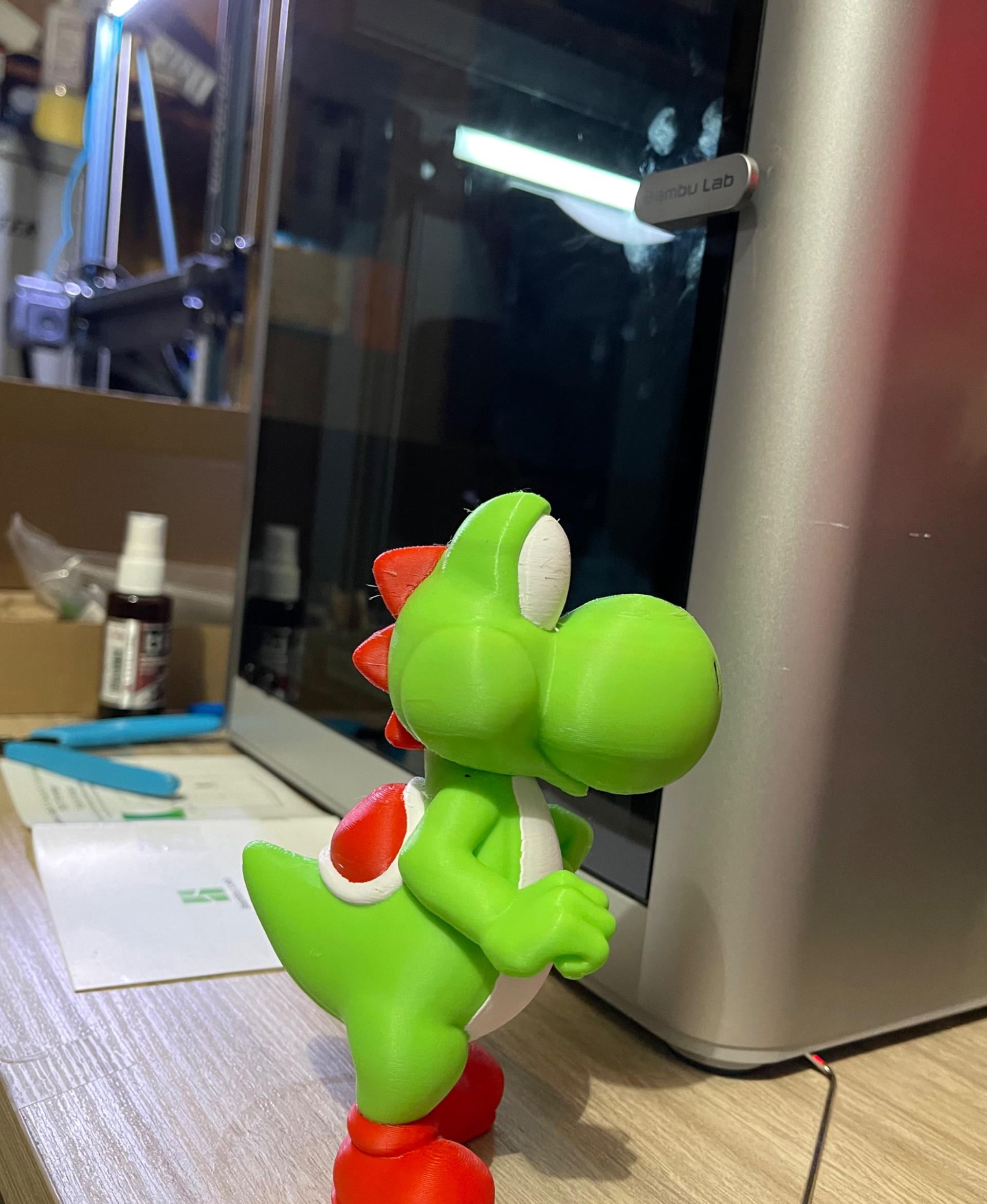 Yoshi - Super Mario Bros - Fan Art 3d model