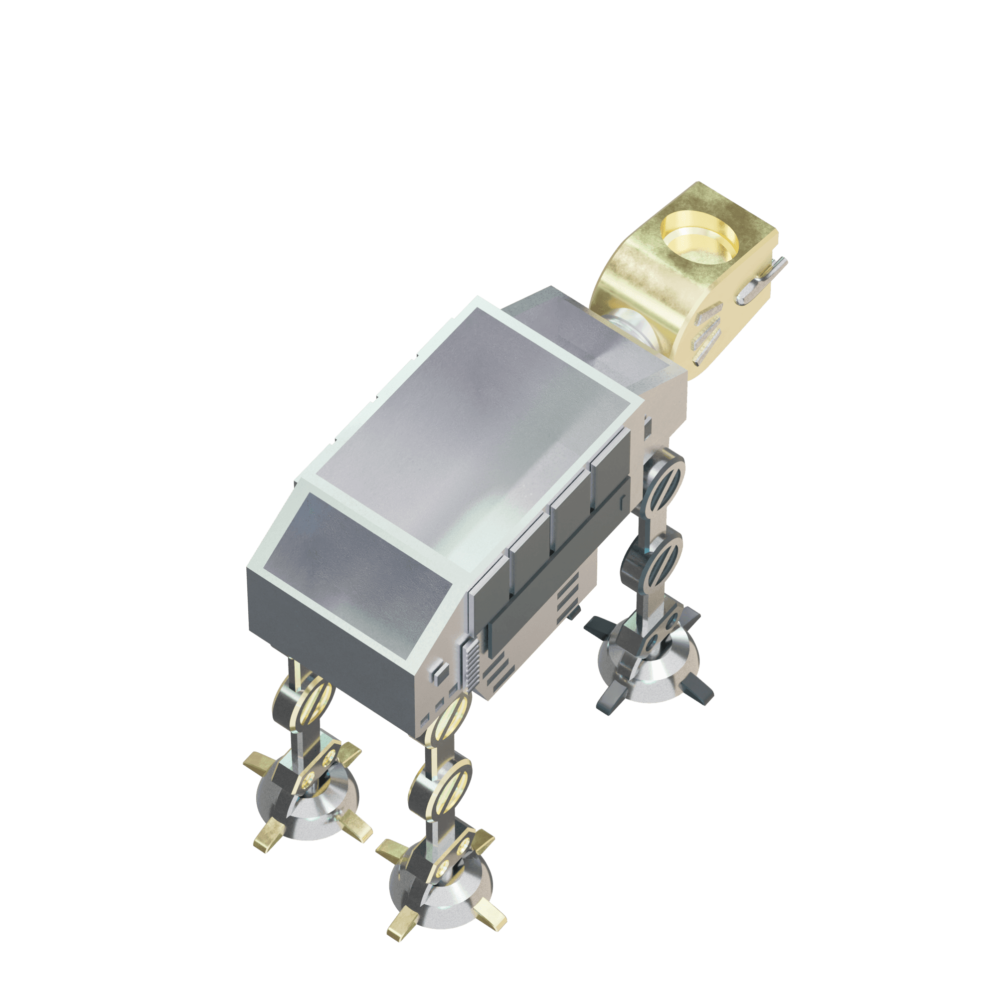 AT-AT Walker Chair Caddy 3d model