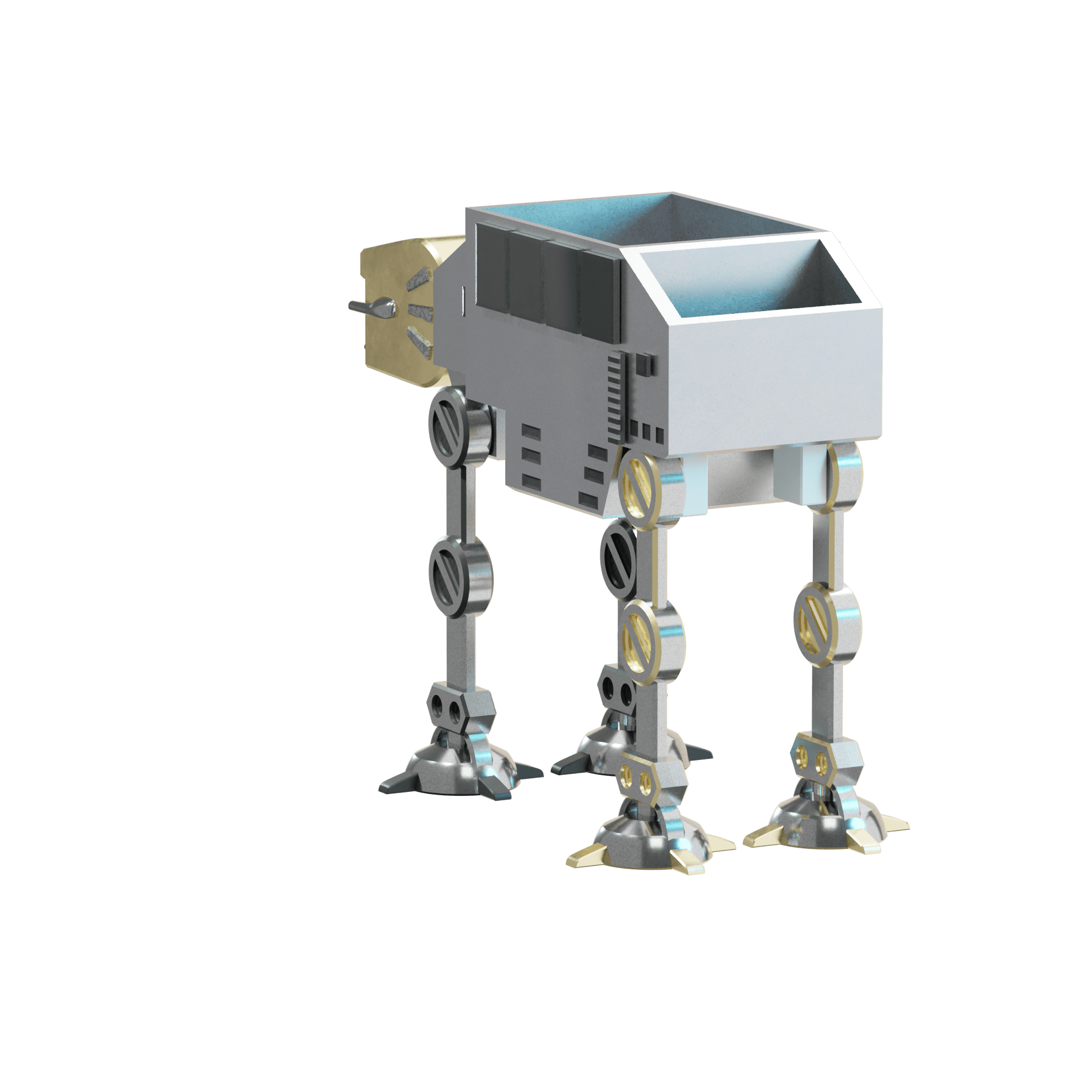 AT-AT Walker Chair Caddy 3d model