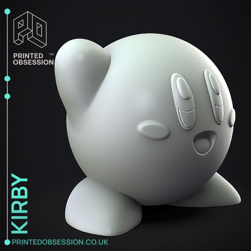 Kirby Wave - Kirby's Adventure - Fan Art 3d model