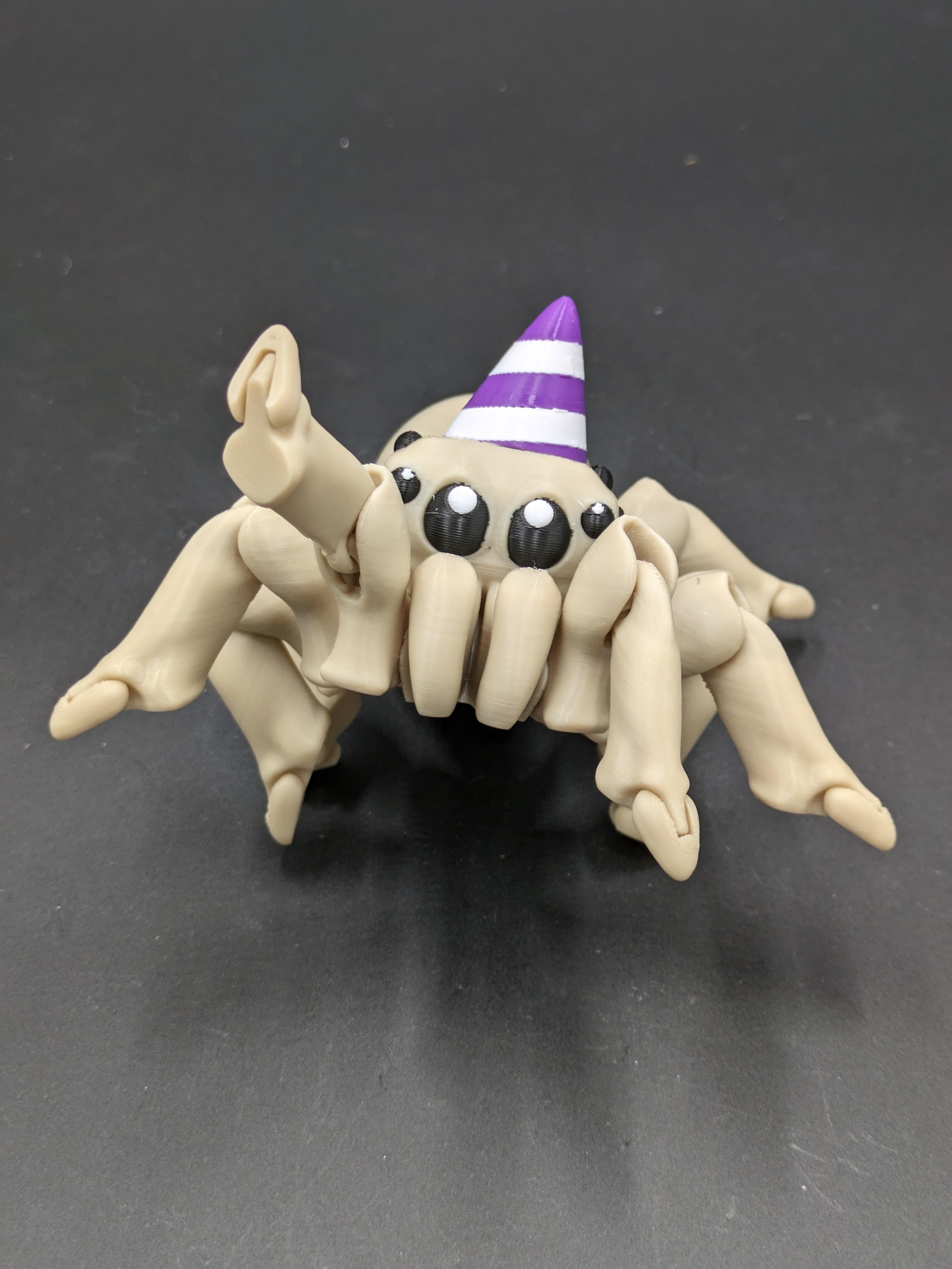 Articulated Toy Spider 3d model
