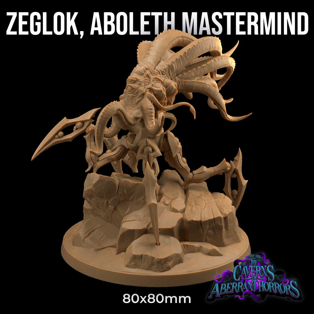 Zeglok Aboleth Mastermind 3d model