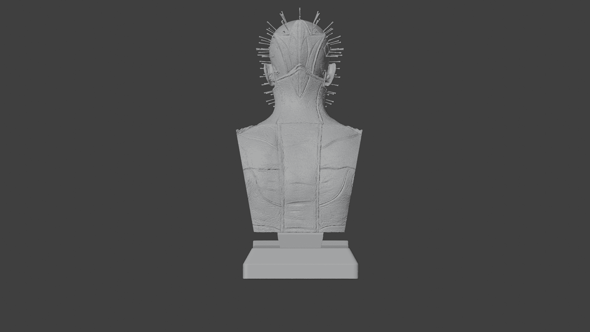 PINHEAD ULTRA-DETAILED PRE-SUPPORTED BUST 3D MODEL 3d model