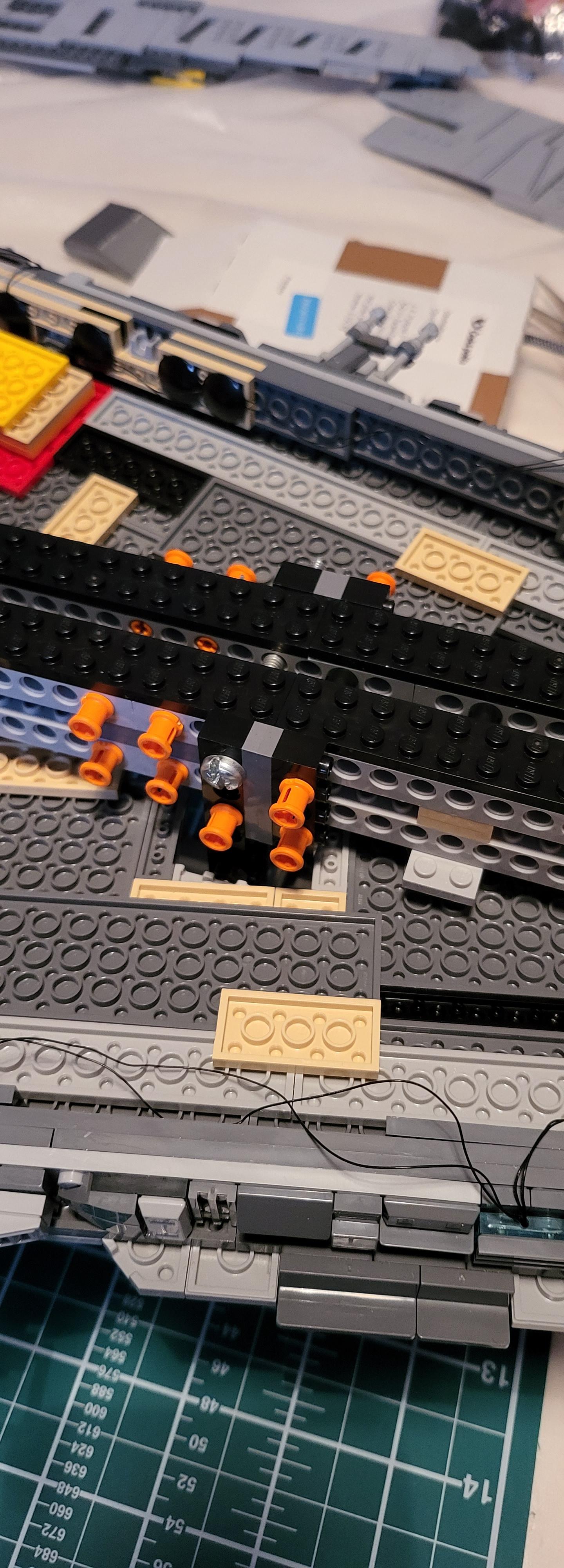 LEGO Star Wars 75367 UCS Venator Wall Mount  3d model