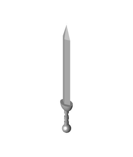 Gladius (Ancient Roman sword) 3d model
