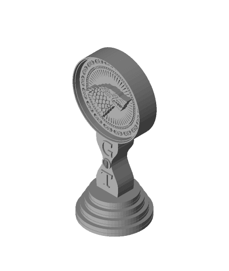 Game of Thrones Headphone Stands (3 options) 3d model
