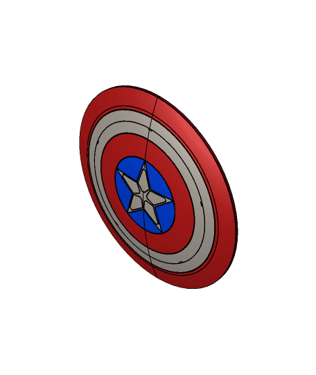 Captain Americas Shield (Endgame) 3d model