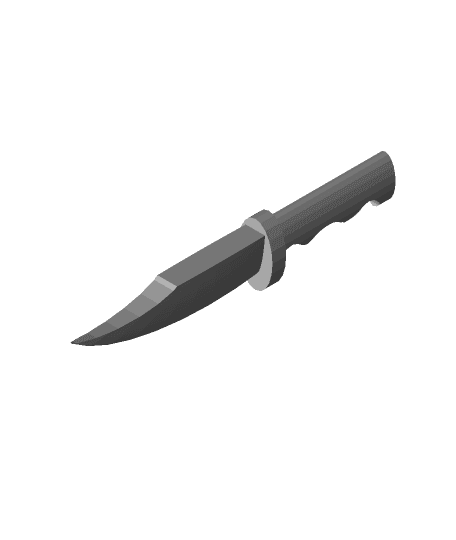 Buck 120 Hunting Knife.stl 3d model