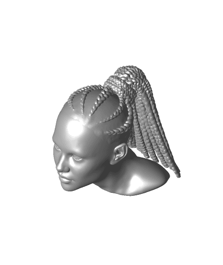 African Avatar 3d model