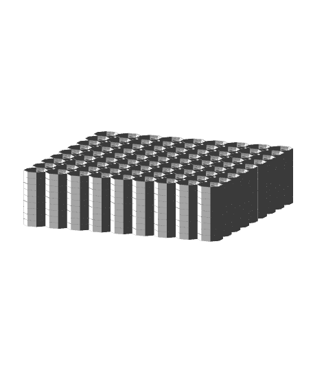 9x9 Multiboard Starter Stack 3d model
