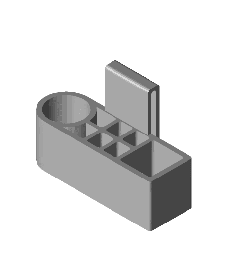 Belt tool holder 3d model