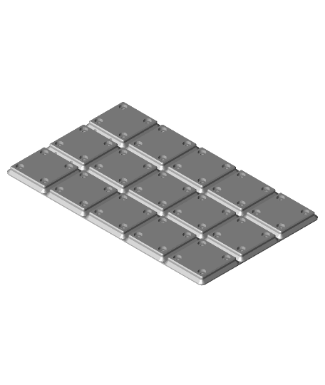 Gridfinity-3x5-Arduino-Wk-Stn-Top-Tray-No-Wire-Rack-Pt-2 v2.3mf 3d model