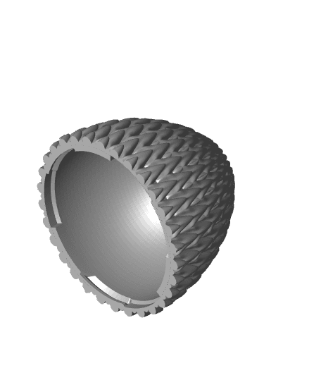 THE PERFECT EGG CONTAINER - DRAGON SCALE, EGG, TWIST, PRINT IN PLACE 3d model