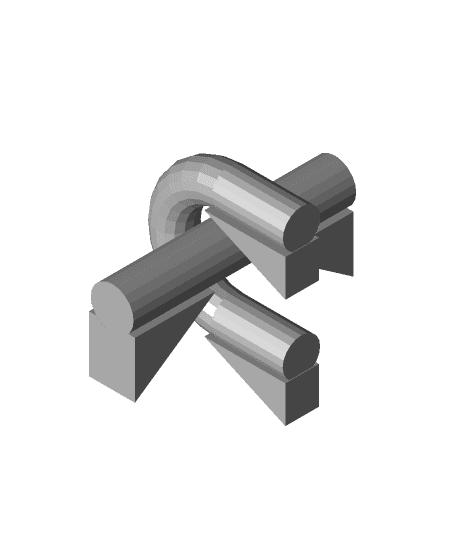 Hinge To Make Articulated 3d model