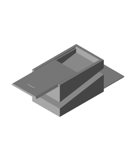 Mini Cornhole Dovetail Box 3d model