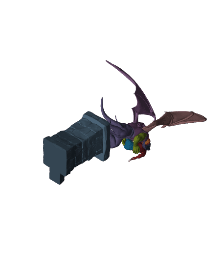 Goliath Eliza - Gargoyles 3d model