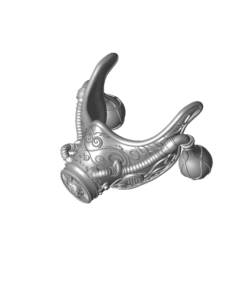 Alchemist Gas Mask -"Potion" (Sculptober Day1) 3d model