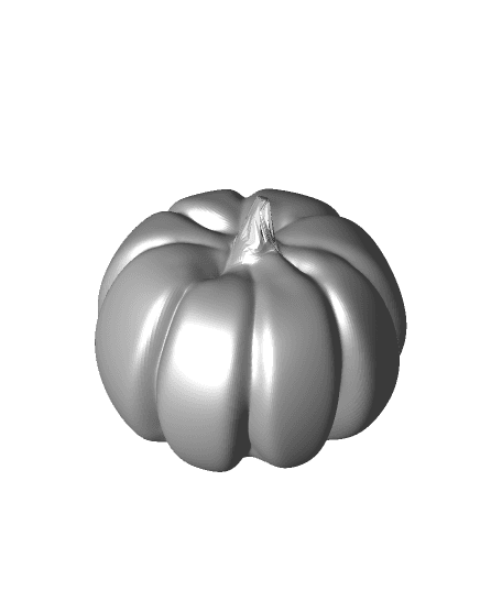Organic Pumpkin 3d model