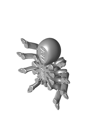 Articulated Toy Spider 3d model