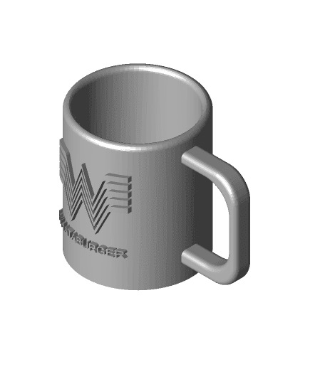 whataburger mug.stl 3d model
