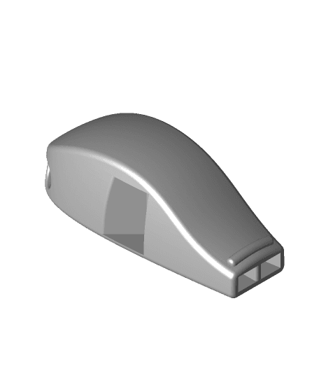 Supa Loud whistle (not clickbait) 3d model