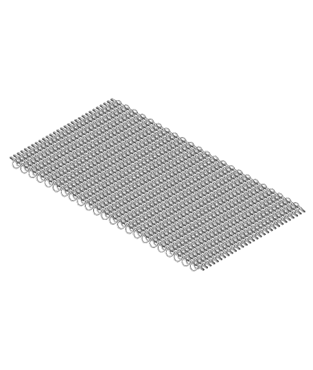 Chainmail 4 weave for MSLA printers 3d model