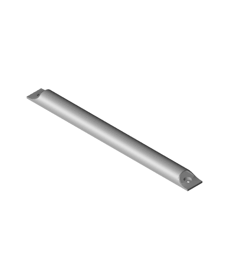 Neopixel Light Bar for 2020 extrusion 3d model