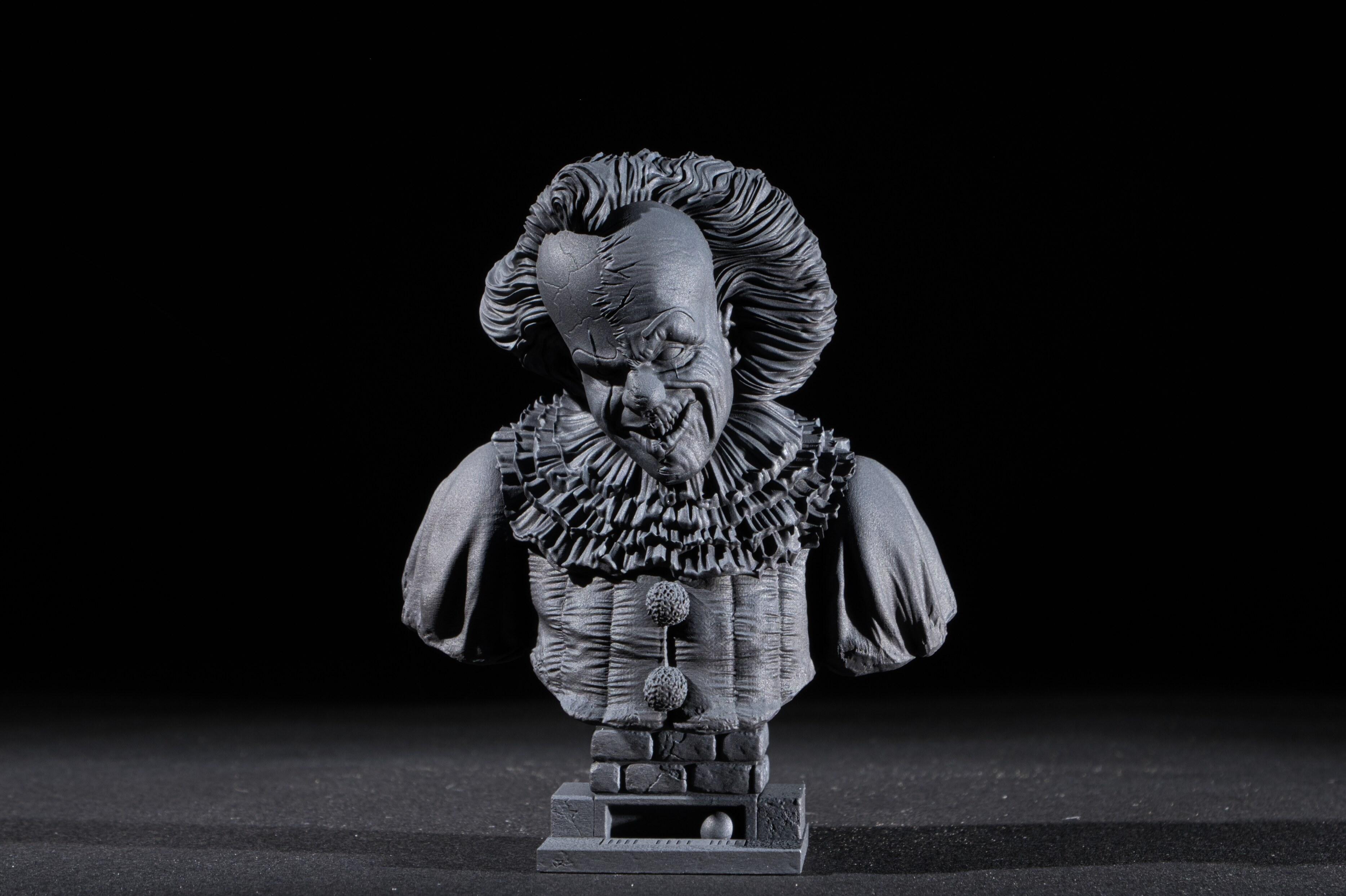 Pennywise bust (Pre-Supported) 3d model